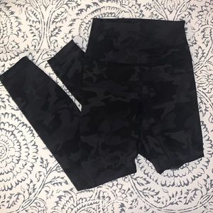 camo lululemon align leggings!!
